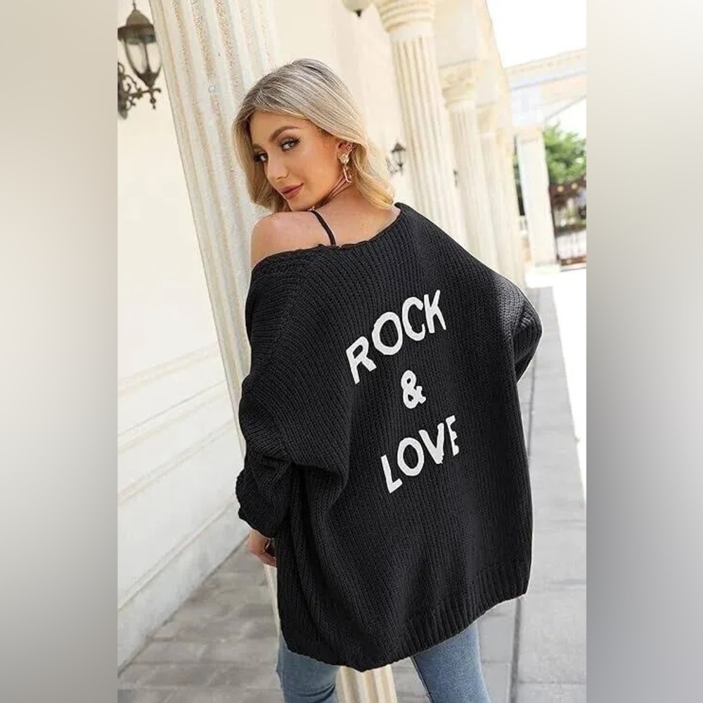 Pretty Garden Rock&Love Sweater